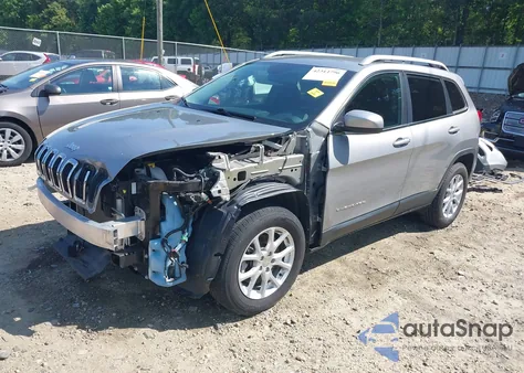 2017 Jeep Cherokee Latitude 4X4 z USA, uszkodzony, nr VIN 1C4PJMCB5HW611179